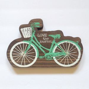 Wooden Love the Journey Block Decoration